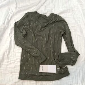 Goumi Long Sleeve Tree Print shirt